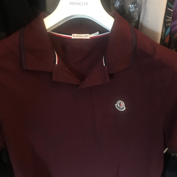 moncler maglia polo manica corta